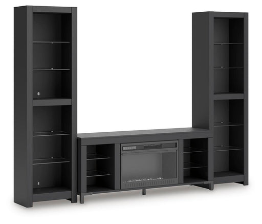Cayberry Entertainment Center with Electric Fireplace - MI Hometown Furnishings (MI)*
