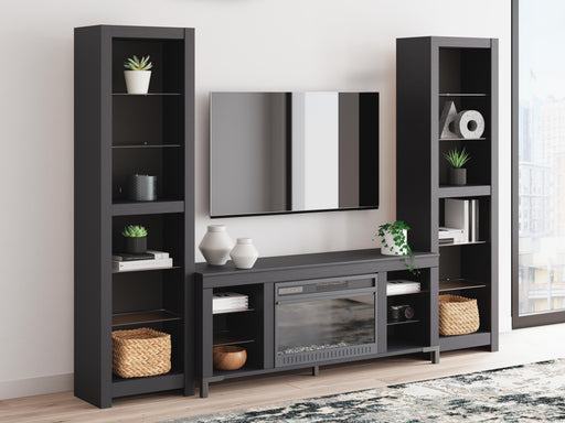 Cayberry Entertainment Center with Electric Fireplace - MI Hometown Furnishings (MI)*