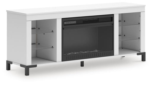 Brollevi 60" TV Stand with Electric Fireplace - MI Hometown Furnishings (MI)*
