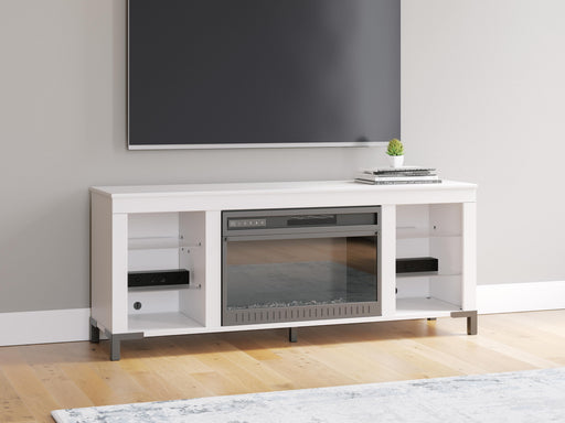 Brollevi 60" TV Stand with Electric Fireplace - MI Hometown Furnishings (MI)*