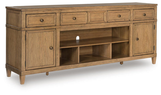 Sharlance 81" TV Stand - MI Hometown Furnishings (MI)*