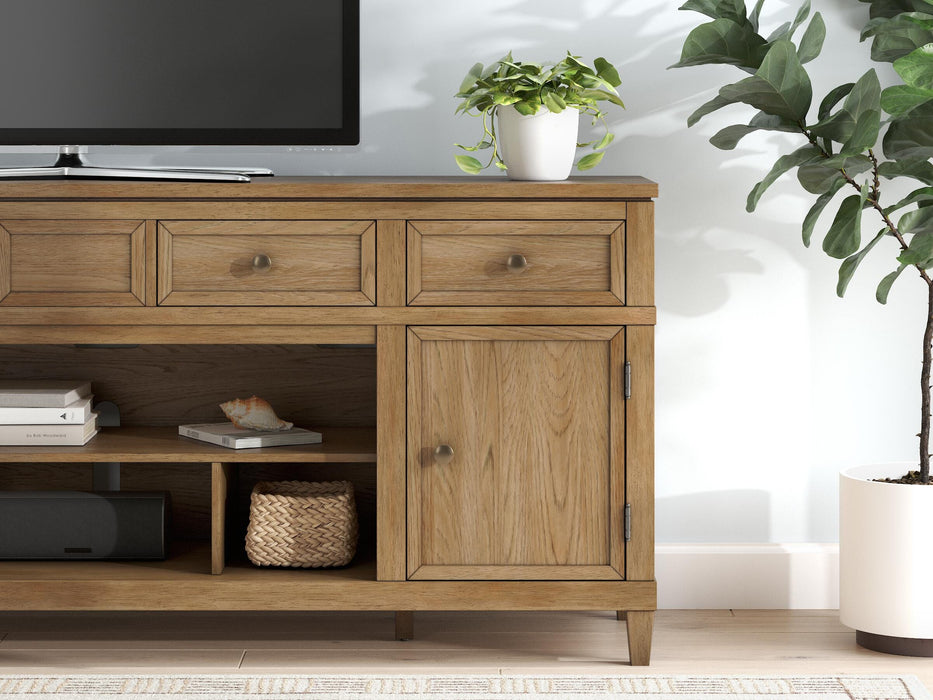 Sharlance 81" TV Stand - MI Hometown Furnishings (MI)*
