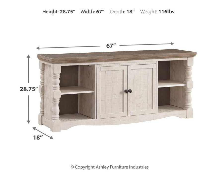 Havalance 67" TV Stand - MI Hometown Furnishings (MI)*