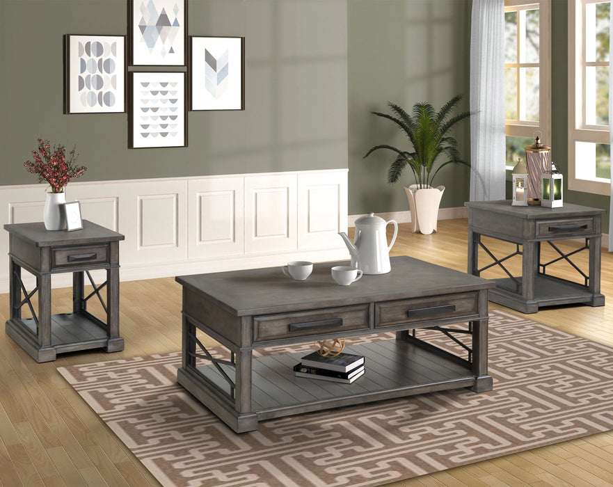 Parker House Sundance - Smokey Grey Chairside Table