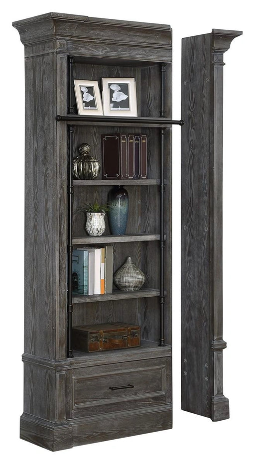 Parker House Gramercy Park 2pc Museum Bookcase in Vintage Burnished Smoke-2