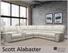 Parker House Scott Power Entertainment Console in Alabaster