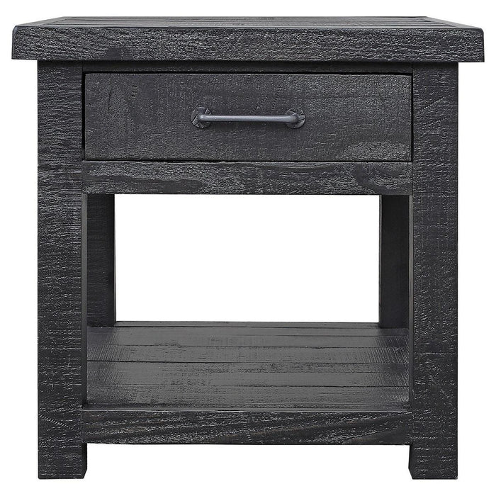 Parker House Durango End Table in Rustic Dark Pine