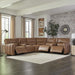 Parker Living Modesto 7 Piece Modular Power Reclining Sectional with Power Adjustable Headrests