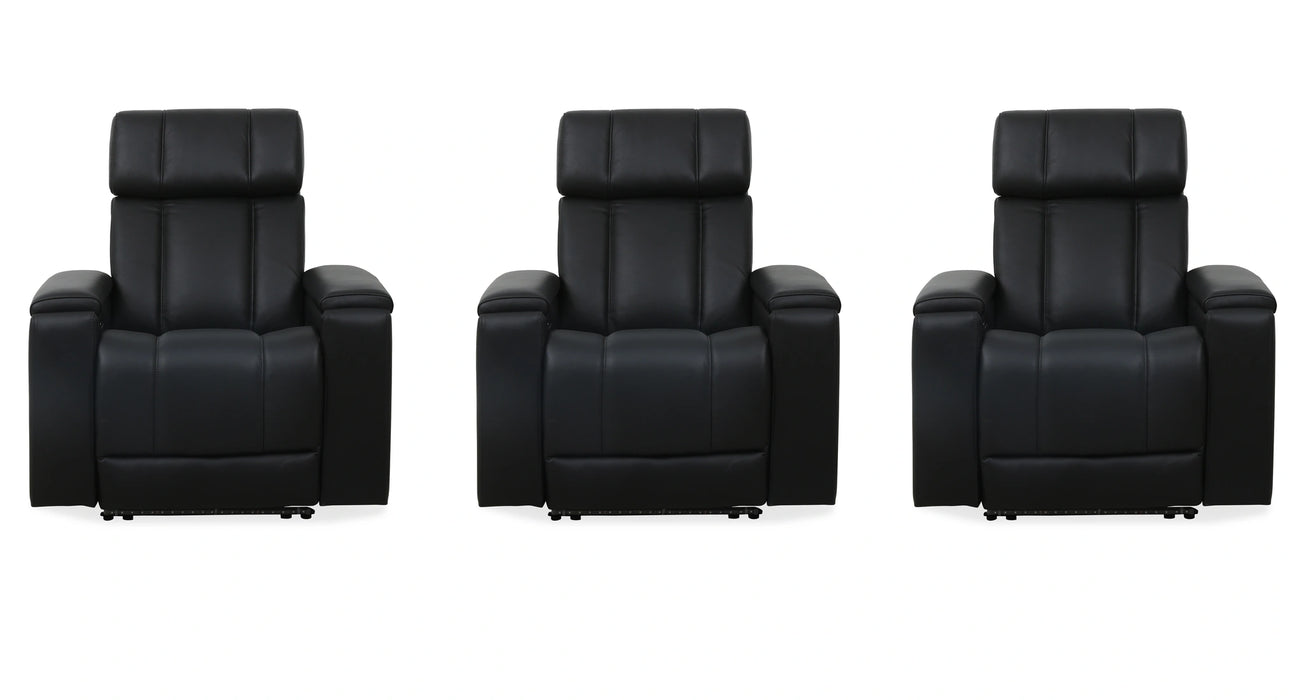 Parker Living Phoenix Zero Gravity Power 3 Seat Home Theater Seating with Immersive Audio P3
