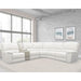 Parker House Scott Power Entertainment Console in Alabaster