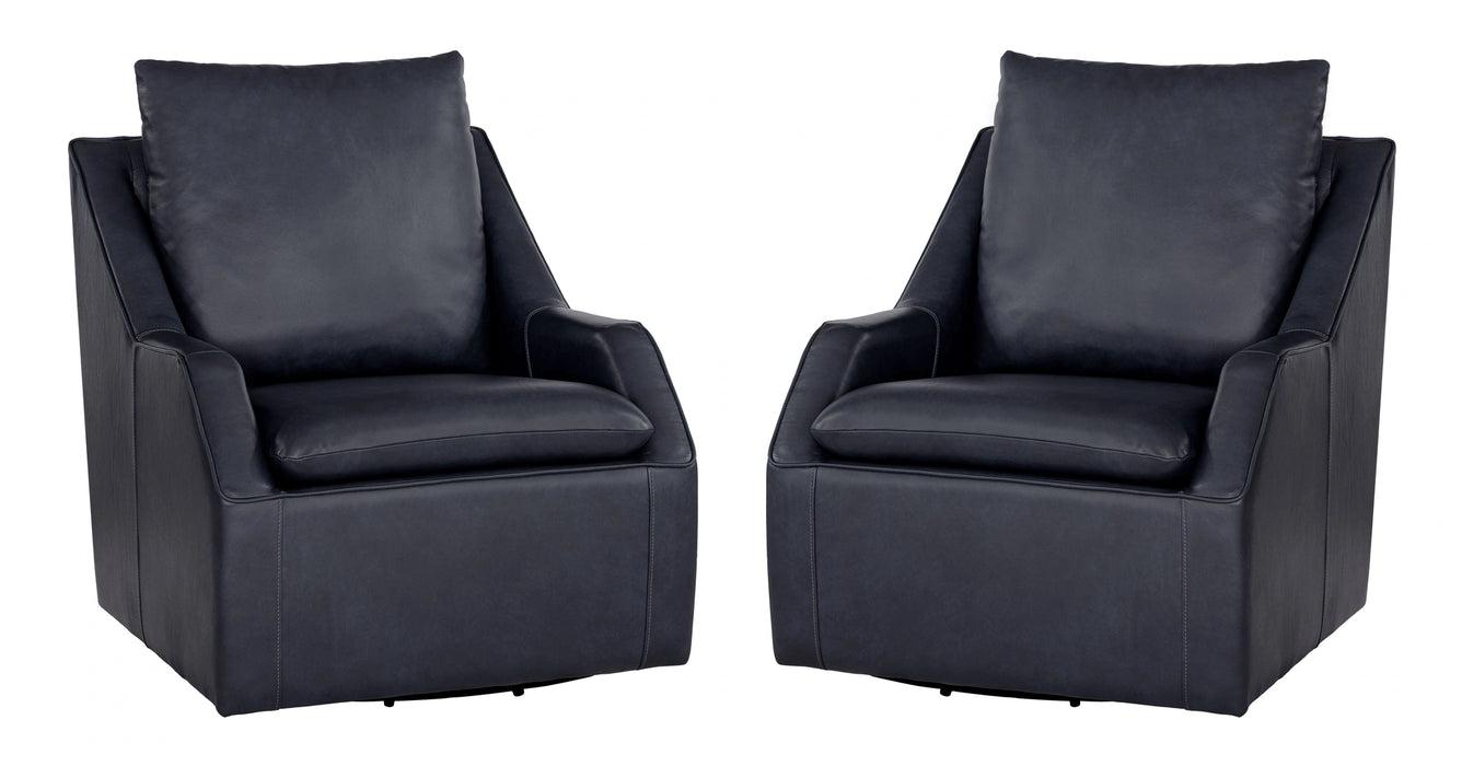 Parker Living Asher Swivel Accent Chair Two Pack