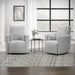 Parker Living Turner Manual Swivel Glider Recliner Two Pack