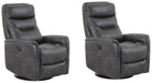 Parker Living Gemini Power Swivel Glider Recliner Two Pack