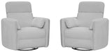 Parker Living Radius Manual Swivel Recliner Two Pack