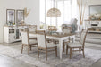 Parker House Americana Modern Dining 66 Inch Buffet Server with Quartz Insert