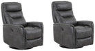Parker Living Gemini Power Swivel Glider Recliner Two Pack