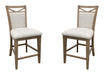 Parker House Americana Modern Dining Upholstered Counter Chair Two Pack