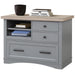 Parker House Americana Modern Functional File with Power Center