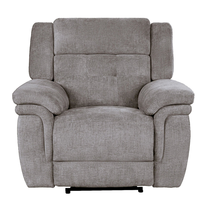 Parker Living Richland - Bristol Grey Power Reclining Sofa and Two Recliners
