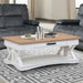 Parker House Americana Modern Cocktail Table with 2 Chairside Tables