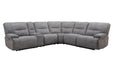 Parker Living Gladiator 6 Piece Modular Power Reclining Sectional with Power Adjustable Headrests