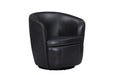 Parker Living Barolo 100% Italian Leather Swivel Club Chair