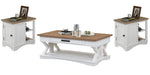 Parker House Americana Modern Cocktail Table with 2 Chairside Tables