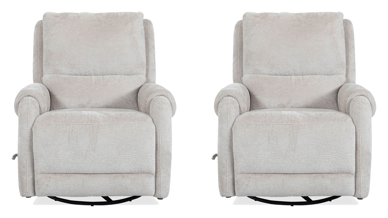Parker Living Gentry Manual Swivel Glider Recliner Two Pack