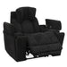 Parker Living Phoenix Zero Gravity Power 3 Seat Home Theater Seating with 2 Wedges and Immersive Audio