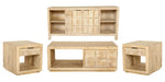 Parker House Laguna Rectangular Storage Cocktail Table with 2 End Tables and Console