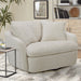 Parker Living Boomer Large Swivel Chair with 2 Toss Pillows Two Pack