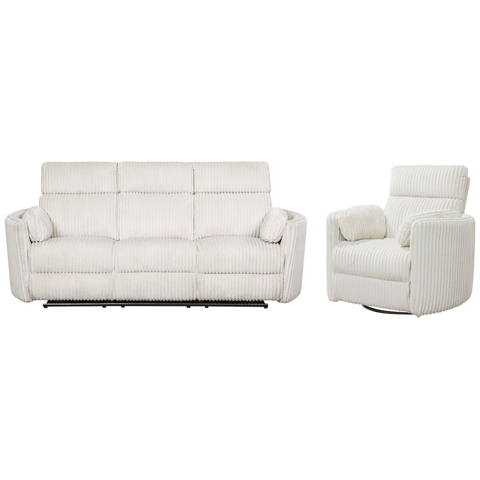 Parker Living Radius Power Reclining Sofa and Recliner