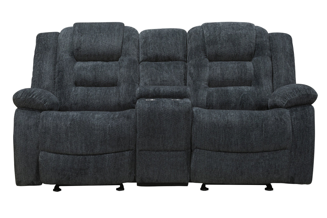 Parker Living Bolton - Misty Storm Manual Reclining Sofa Loveseat and Recliner