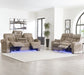 Parker Living Equinox Power Reclining Sofa and Loveseat