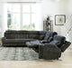Parker Living Dalton 6 Piece Modular Power Reclining Sectional with Power Adjustable Headrests