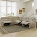 Parker Living Dalton 6 Piece Modular Power Reclining Sectional with Power Adjustable Headrests