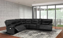 Parker Living Spartacus 6 Piece Modular Power Reclining Sectional with Power Adjustable Headrests