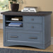 Parker House Americana Modern Functional File with Power Center