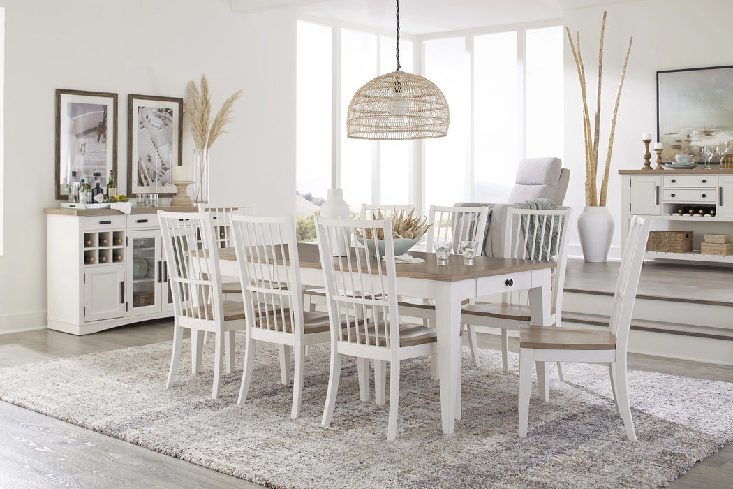 Parker House Americana Modern Dining 60 Inch Rectangular Extendable Dining Table