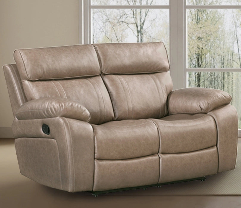 Parker Living Theon - Stokes Toffee Manual Reclining Sofa Loveseat and Recliner