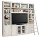 Parker House Boca 5-Piece Entertainment Wall in Cottage White