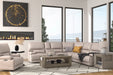 Parker Living Whitman - Powered By Freemotion 6 Piece Modular Power Reclining Sectional with Power Adjustable Headrests