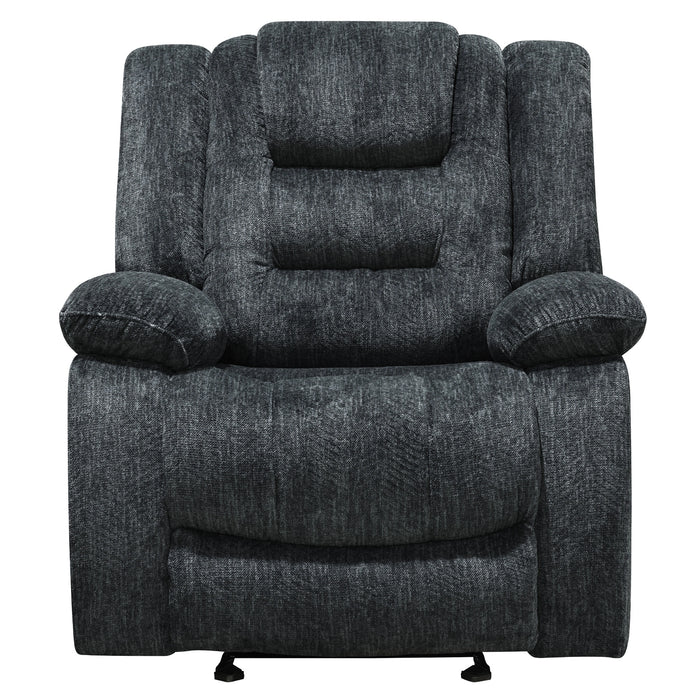 Parker Living Bolton - Misty Storm Manual Reclining Sofa and Two Recliners