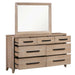 Parker House Breckenridge - Bedroom King Bed 2 Nightstands Dresser with Mirror and Chest