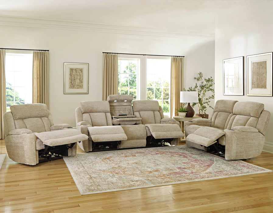 Parker Living Dalton Power Reclining Sofa with Drop Down Table