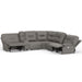 Parker Living Spartacus 6 Piece Modular Power Reclining Sectional with Power Adjustable Headrests
