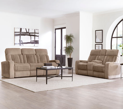 Parker Living Equinox Power Reclining Sofa and Loveseat