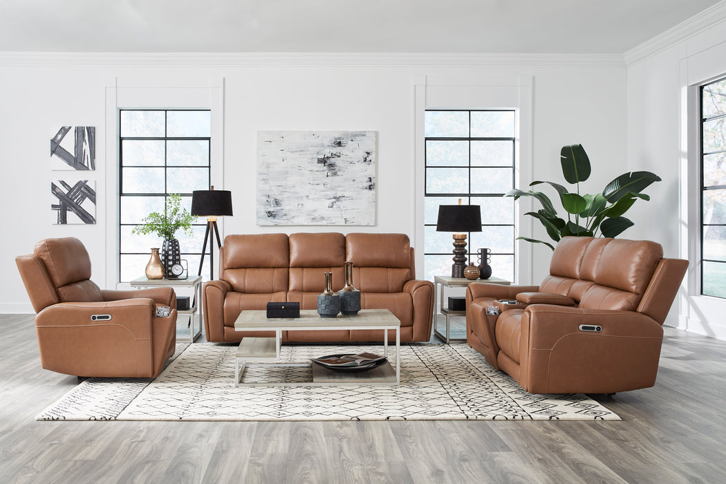 Parker Living Hancock Zero Gravity Power Reclining Sofa with Drop Down Table P3