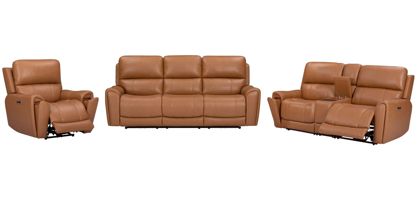 Parker Living Hancock Zero Gravity Power Reclining Sofa Loveseat and Recliner