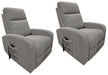 Parker Living Thriller - Natural Beauty Grey Power Lift Recliner Two Pack